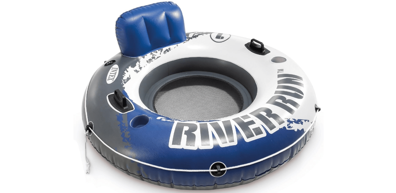 Intex River Run I Sport Lounge, Inflatable Water Float, 53" Diameter
