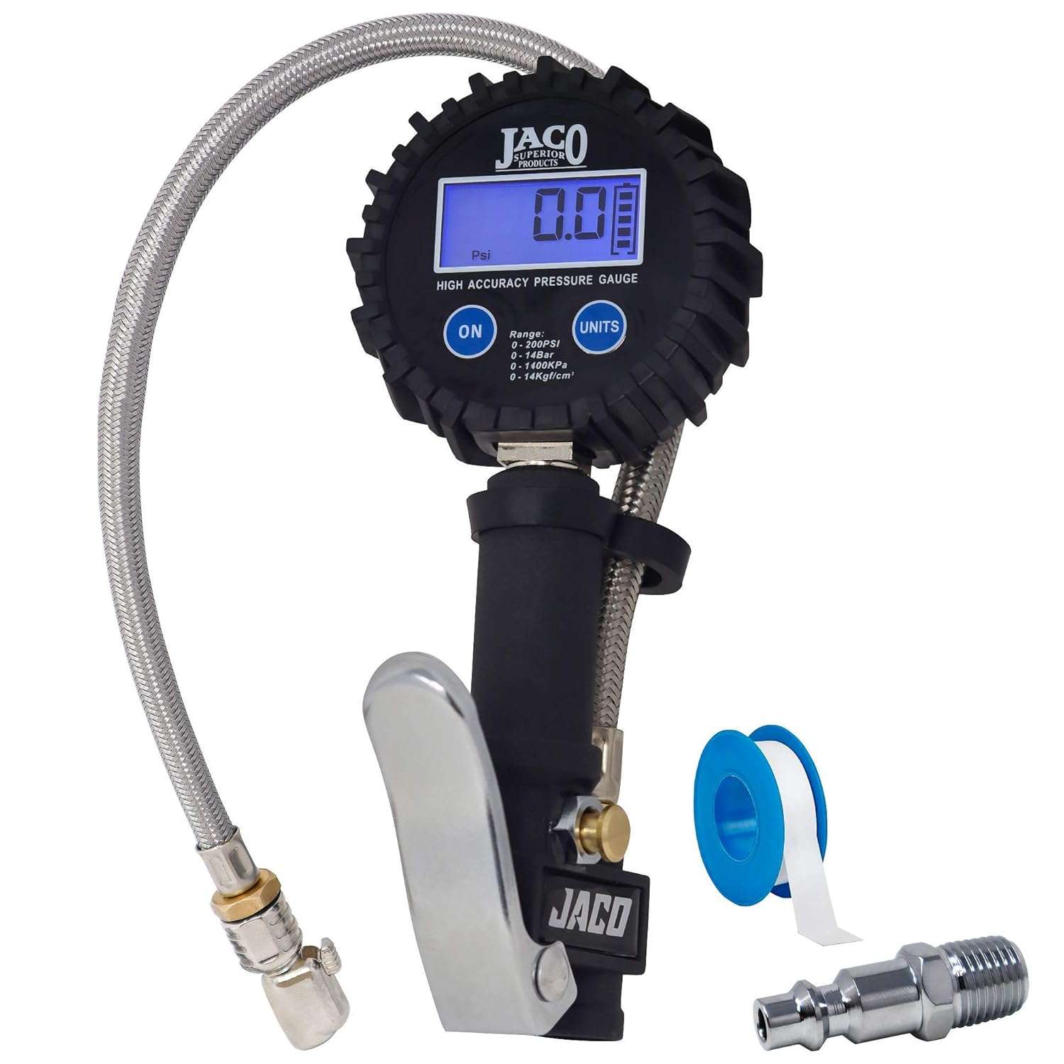 AstroAI Tire Inflator Portable Air Compressor Pump 150PSI 12V DC/110V AC with Dual Metal Motors &LED Light, Automotive Car Accessories&Two Modes for...