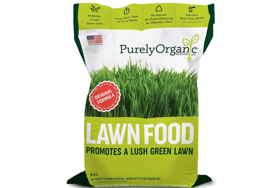 Purely Organic Products Lawn Food 10-0-2, 15 LB Bag