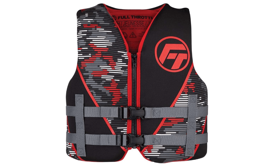 Full Throttle Youth Rapid Dry Life Jacket 