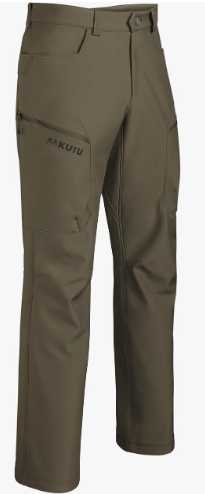 KUIU Guide Pro Pant - Wind-Resistant, Articulated Fit, Durable Soft-Shell for Cold Weather Mountain Hunting
