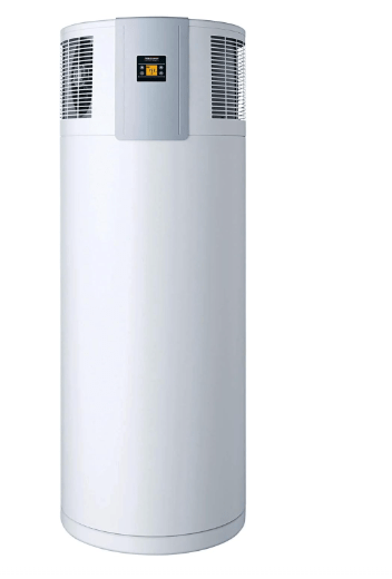 Stiebel Eltron 233059 Model Accelera 300 E Heat Pump Water Heater; 220/240VAC; 1700W; Easy-to-read LCD Display; 80 Gallons Capacity; 60 dB; For Indoor Use; 1" Water Inlet; 87 psi Operating Pressure