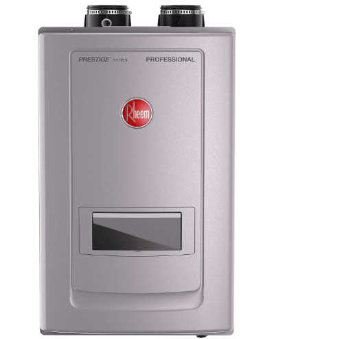 Rheem Prestige Condensing Tankless Gas Indoor Natural Gas Water Heater With Built-in Recirculation 11.0 GPM - RTGH-RH11DVLN