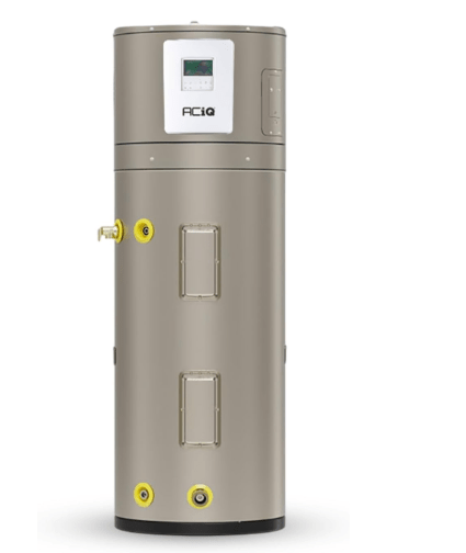 ACiQ Electric Residential Hybrid Hot Water Heater Electric 50 Gallon Tank | Heat Pump, Water Heater, Quiet Operation | 240V, 1Ph, 60Hz