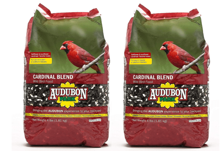Aududon Park 12231 Cardinal Blend Wild Bird Food, 4-Pounds