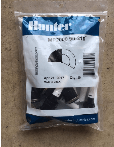 Sprinkler 10 Pack Hunter MP Rotator MP2000 210-270 13'-21 Nozzles