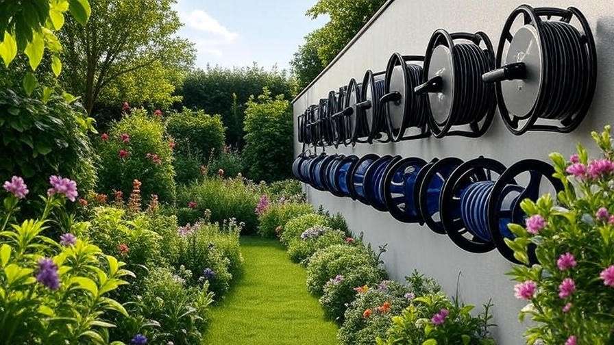 Discover the best wall mount water hose reel for durability, convenience, and hassle-free garden hose management.
