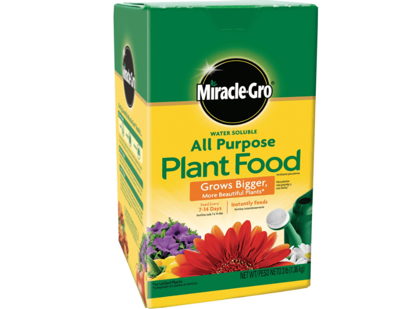 Miracle-Gro Water Soluble All Purpose Plant Food, Fertilizer for Indoor or Outdoor Flowers, Vegetables or Trees