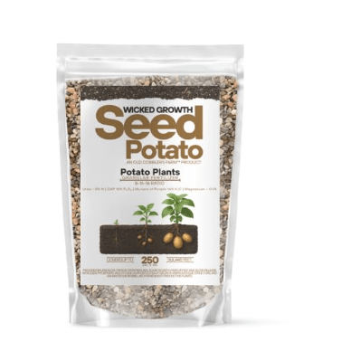 Old Cobblers Farm™ Wicked Growth Seed Potato Fertilizer-Strengthens Roots, Boosts Yields, and Supports Healthy Potato Growth with Eco-Friendly, Slow-Release Nutrients (5/10/15/20 lbs) 5lbs.