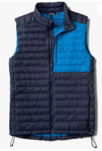 Orvis Insulated Drift Vest for Men - Lightweight, Breathable, Water-Resistant Outerwear for Outdoor Adventures and Layering
