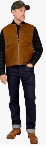 Filson Men's Tin Cloth Insulated Work Vest