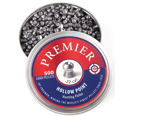 Crosman Pellets Hollow Pt .22cal 14.3grain Tin 5