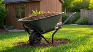 collapsible wheelbarrow