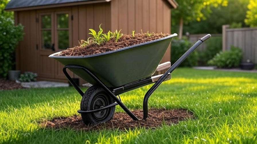 collapsible wheelbarrow