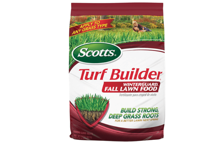 Scotts Turf Builder WinterGuard Fall Lawn Fertilizer for All Grass Types, 5,000 sq. ft