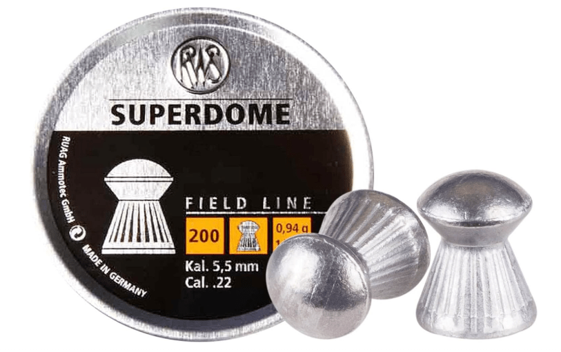 RWS Superdome .22 Cal, 14.5 Grains, Domed, 200ct