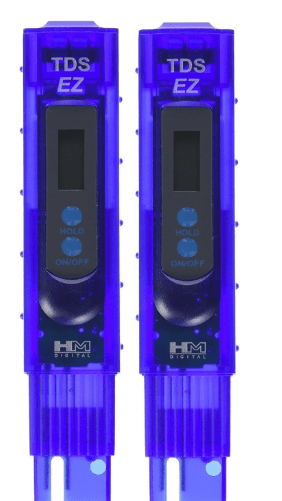 HM Digital TDS-EZ Water Quality TDS Tester, 0-9990 ppm Measurement Range , 1 ppm Resolution, +/- 3% Readout Accuracy (2 pack)