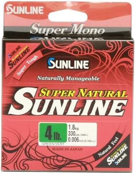Sunline Super Natural Monofilament Fishing Line 