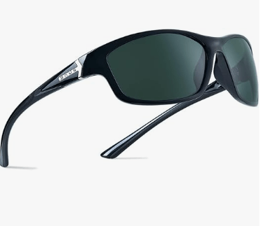 B.N.U.S Corning glass lenses polarized sunglasses for men and women UV400 Protection for Fishing Cycling Driving Italy made