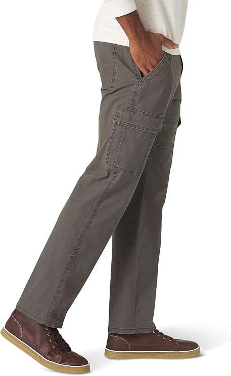 Wrangler Authentics Men's Relaxed Fit Stretch Cargo Pant
