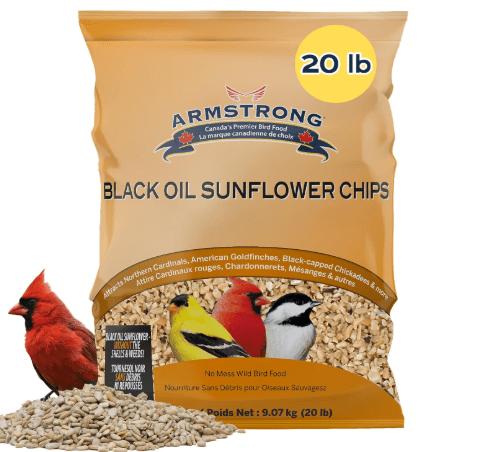 Armstrong Black Oil Sunflower Seed, 35.3-Pound Bag