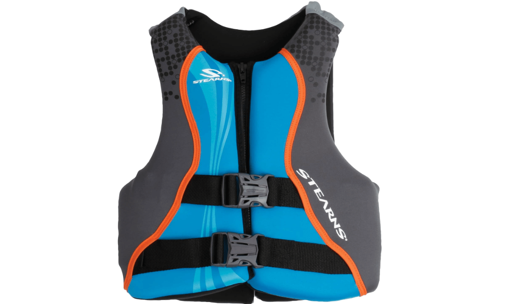 Stearns Kids Hydroprene Life Vest, USCG Approved Type III Life Vest for Kids Weighing 50-90lbs, Great for Pool, Beach, Boat