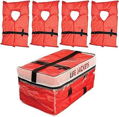 Kent Type II Life Jackets (4-Pack)