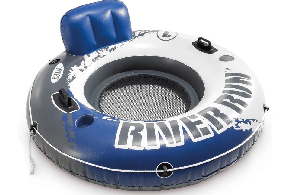 Intex River Run I Sport Lounge, Inflatable Water Float, 53" Diameter
