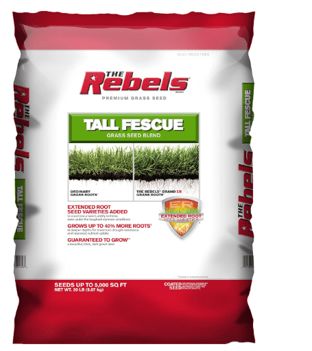 Pennington Rebel Tall Fescue Mixture Powder Coated Seed, 20 lb.