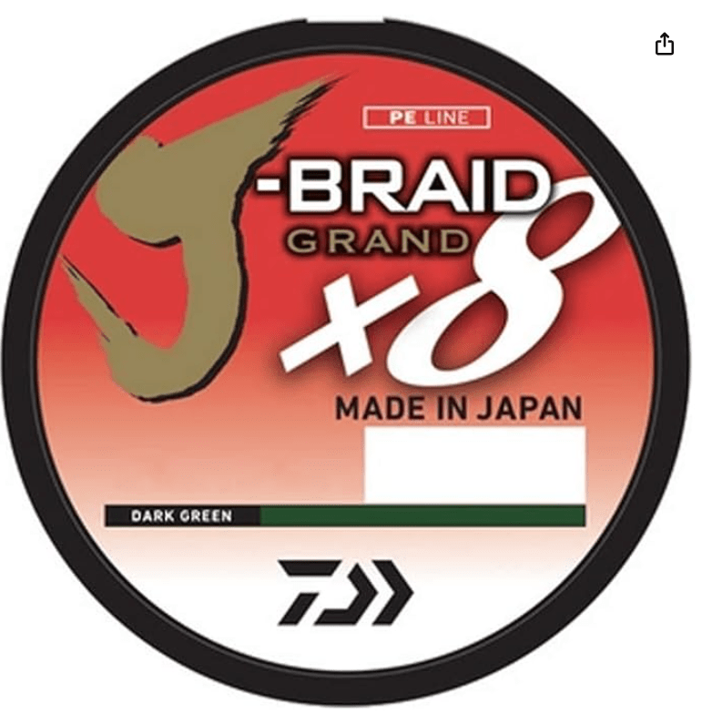 Daiwa J-Braid x8 Grand