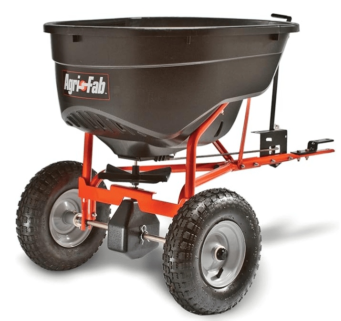 Agri-Fab 45-0463 130-lb Tow-Behind Broadcast Spreader (Best for Large Yards)