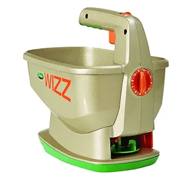 Scotts Wizz Battery-Powered Spreader (Best Handheld)