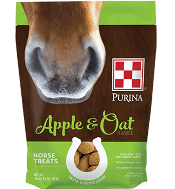 Purina Apple and Oat Flavored Horse Treats (3.5lb Bag)