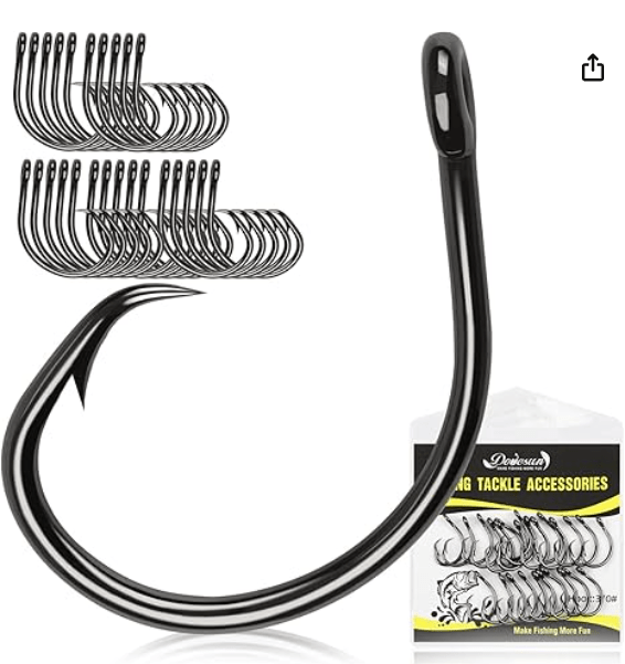 Dovesun Circle Hooks (3/0-12/0)