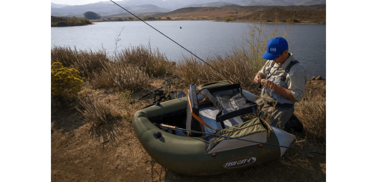 Outcast Sporting Gear Fish Cat 4 LCS Outdoor Recreation Fishing Vinyl Boston 250 Lbs Classic U-Boat Shape Float Tube 