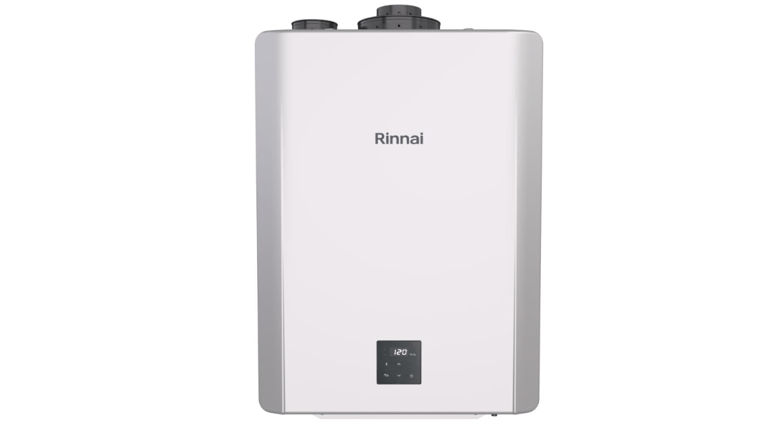NEW Rinnai RX199iN Condensing Smart Sense Natural Gas or Propane Tankless Water Heater, Indoor or Outdoor Water Heater, Up to 11.1 GPM, 199,000 BTU 