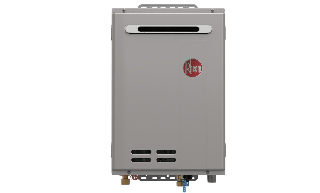 Rheem RTG-70XLP-3 High Efficiency Non-Condensing Outdoor Tankless Liquid Propane Water Heater, 7.0 GPM 