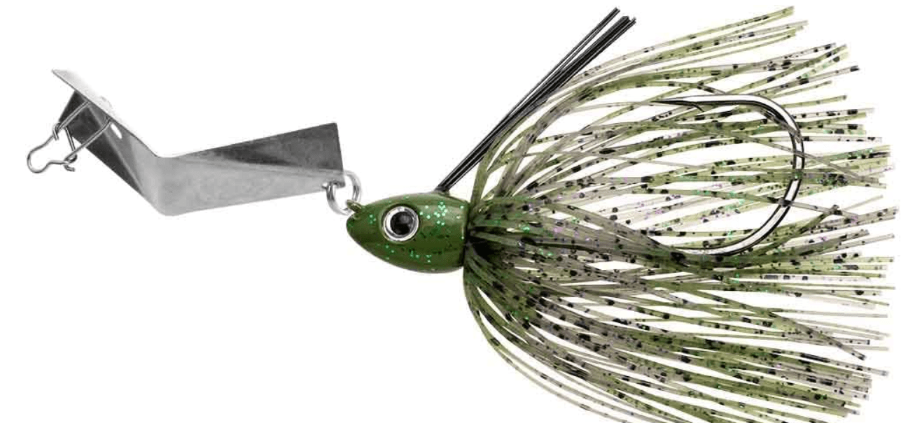 Teckel Bladewaker Bladed Swim Jig - 1/2 oz (008 Sprayed Grass) 