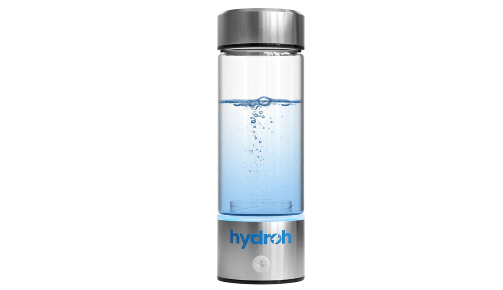 Hydroh Original Hydrogen Water Bottle 15oz, Portable Hydrogen Water Bottle 2024, Advanced Hydrogen Rich Water Maker with SPE/PEM for Home Office Fitness Travel Drinking 