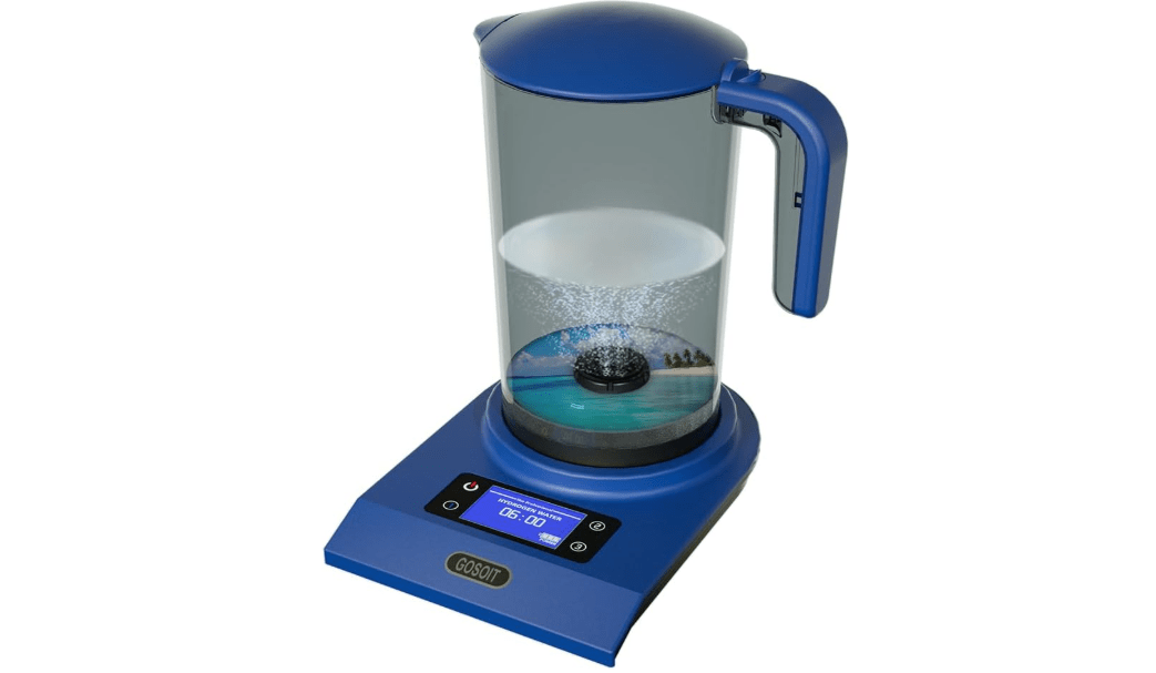 Hydrogen Alkaline Water Machine Generator Maker,Hydrogen Alkaline Water Pitcher Dispenser Ionized Water LED Display and Smart Touch Operation,Used for Home and Office 2.0 L… 