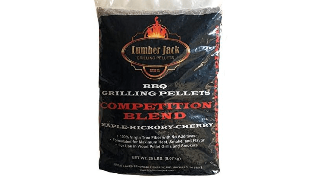 Lumber Jack Competition Blend Maple-Hickory-Cherry BBQ Grilling Pellets – 20 lbs. 