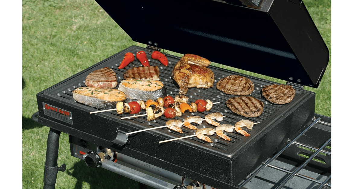 Camp Chef BB90L Professional Grill Barbecue Box for 16" Orange Flame Stoves 