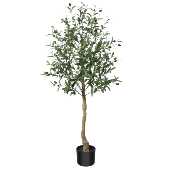 Crosofmi 4FT Artificial Olive Tree
