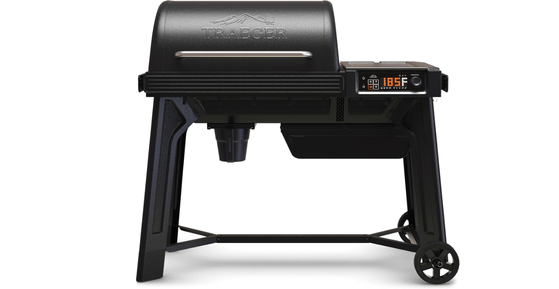 Traeger Grills Woodridge Electric Wood Pellet Grill and Smoker, Wi-Fi Temperature Control up to 500 Degrees, 860 Sq. In. Cooking Capacity, 6-in-1 for Outdoor Grilling, Smoking, and BBQ, TFB86MLH
