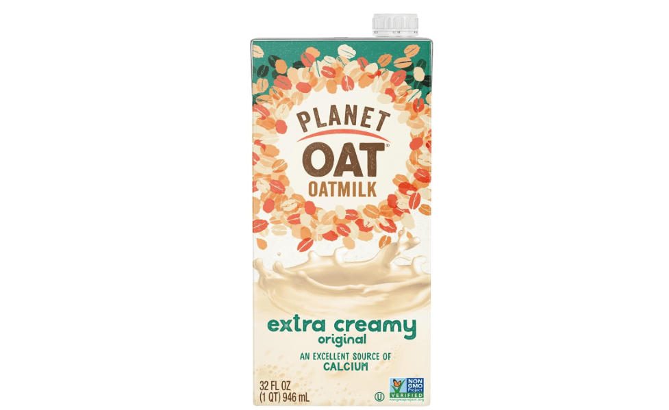 Planet Oat Oatmilk, Extra Creamy, 32 Fl. Oz (Pack of 6) 