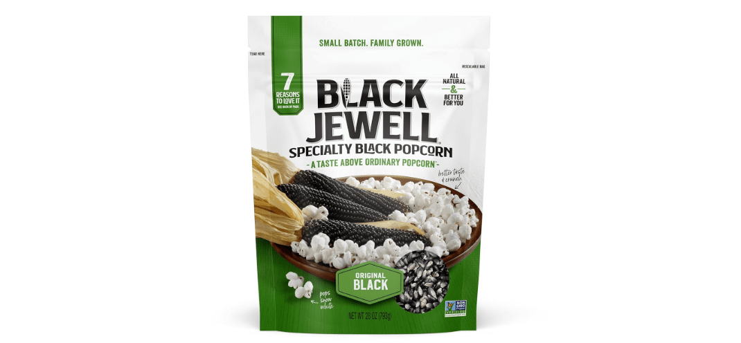 Black Jewell Gourmet Specialty Popcorn Kernels, Original Black (Pack of 1, 28.35 oz) 