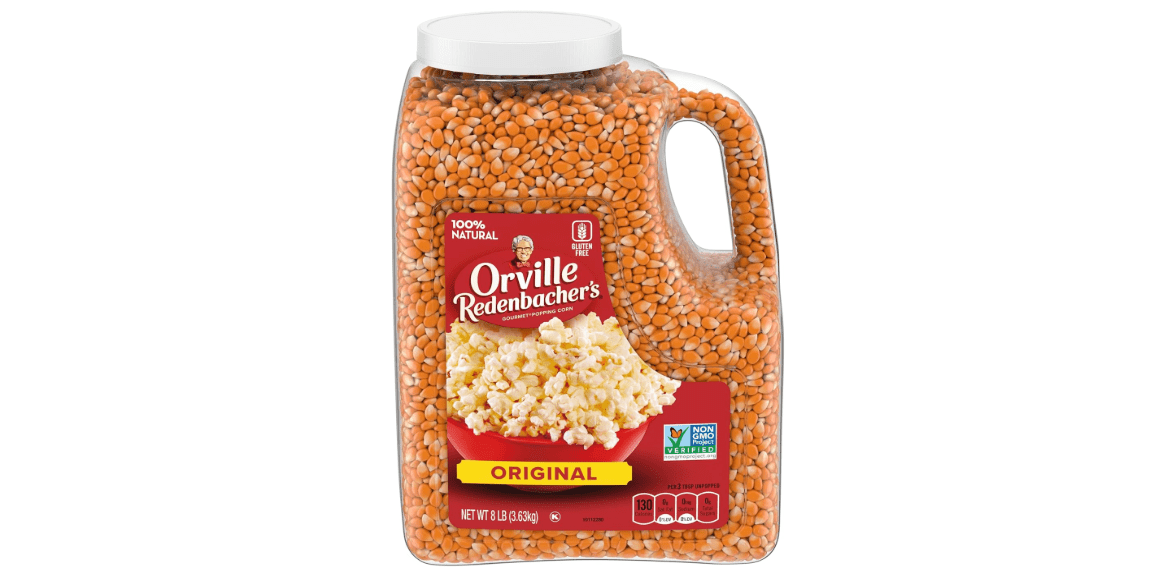 Orville Redenbacher's Gourmet Popcorn Kernels, Original Yellow, 8 lb. 