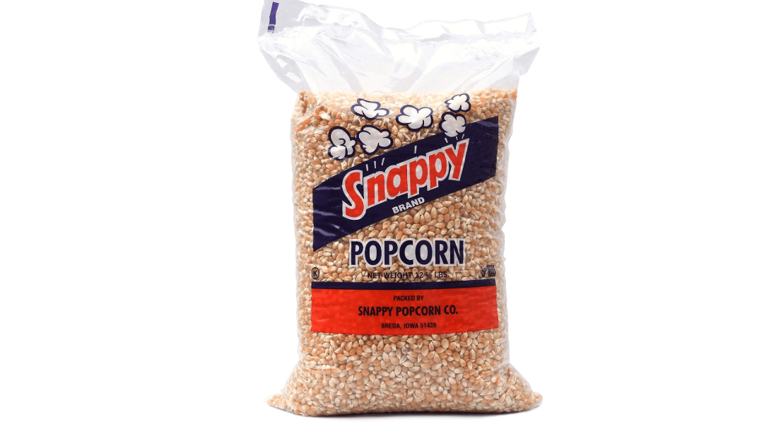 Snappy Yellow Popcorn Kernels for Popping with Popcorn Machine, Air Popper or Stove Top, 12.5 lbs. 