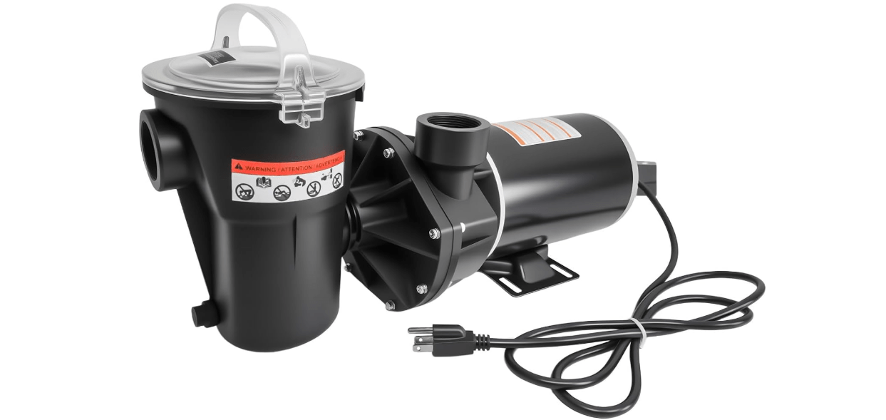 W3SP1580X15 Pool Pump for Hayward PowerFlo LX 1.5 HP Single speed motor Above Ground Pool Pump 115V,11.2A,60HZ,3450RPM 