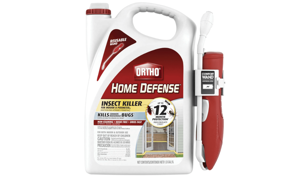 Ortho Home Defense Insect Killer for Indoor and Perimeter2 with Comfort Wand, Controls Ants, Roaches, Spiders and More, 1.33 gal 